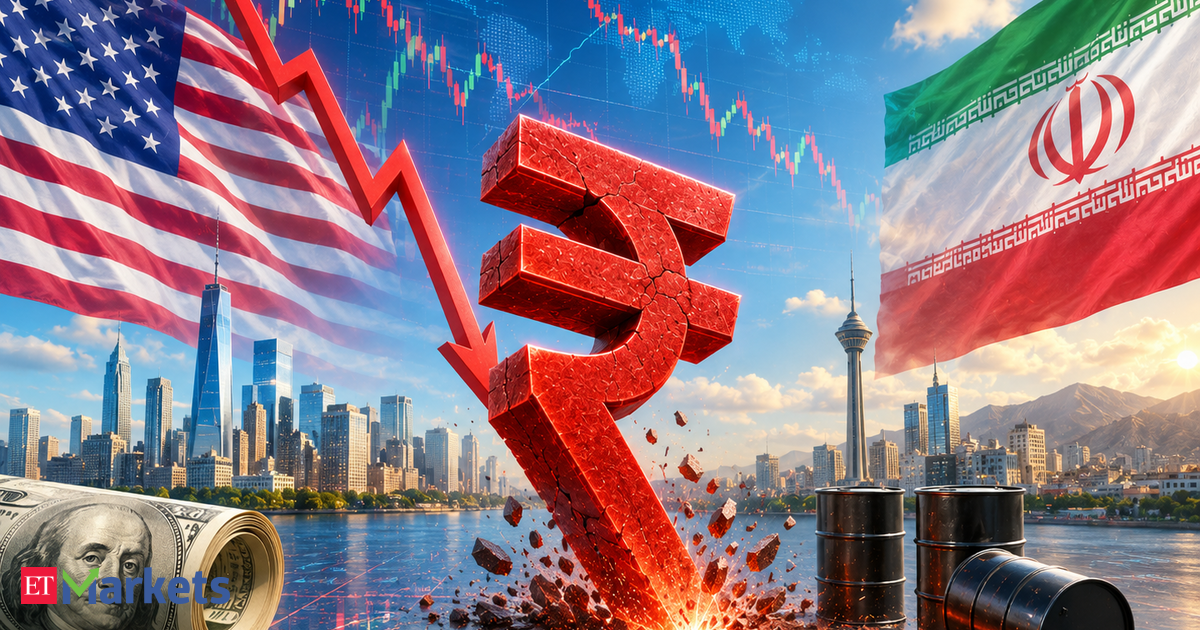 Rupee tumbles to record low of 96.96 vs USD as US-Iran stalemate stokes global inflation fears