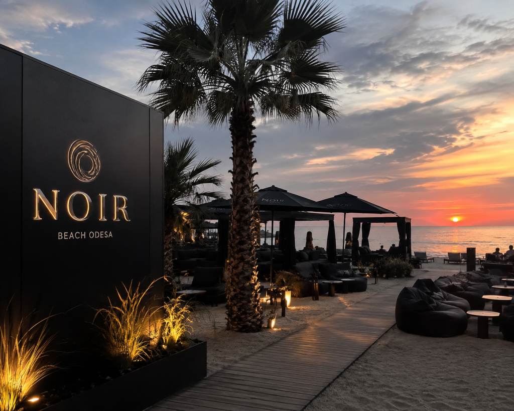 Noir Beach Odesa: A Stylish Beach Club on the Black Sea