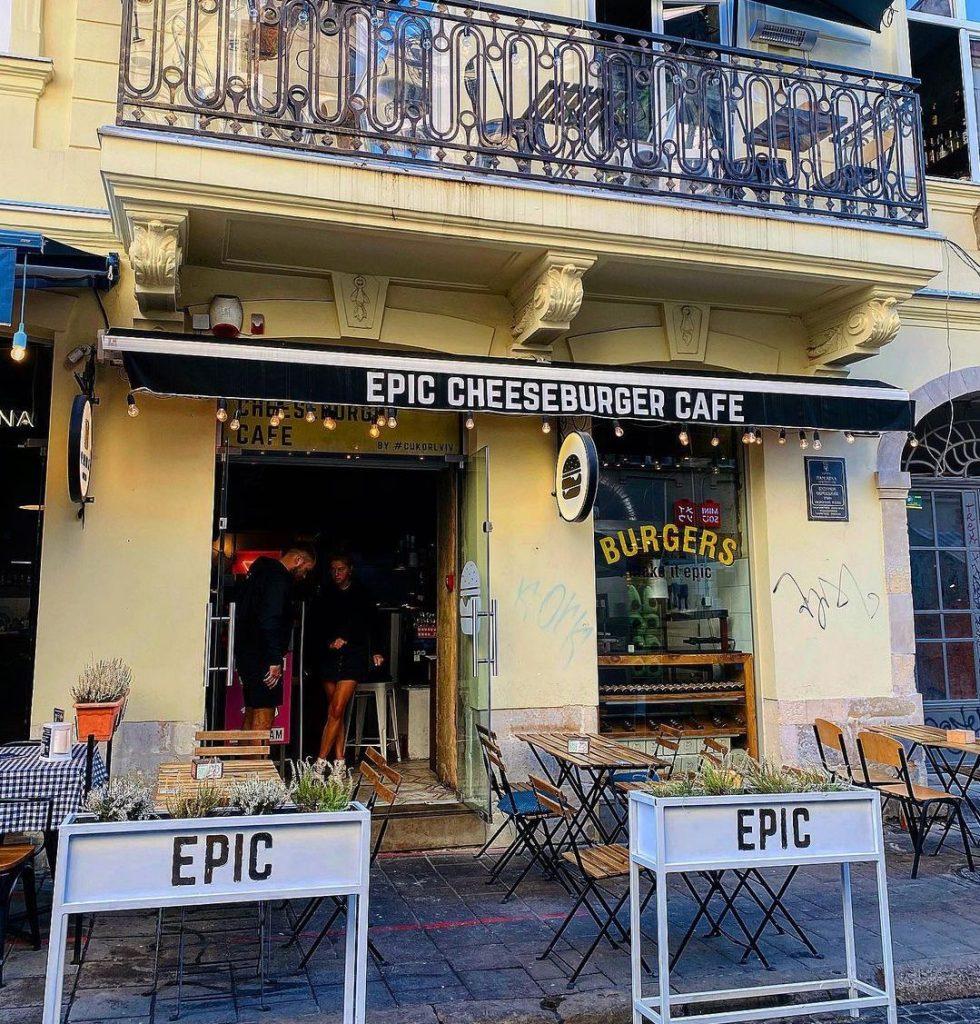 Epic Cheeseburger Cafe — The Ultimate Burger Spot in Lviv